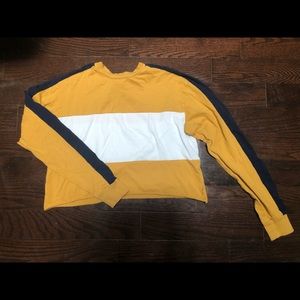 (URGENT‼️) TNA CROPPED LONGSLEEVE TEE